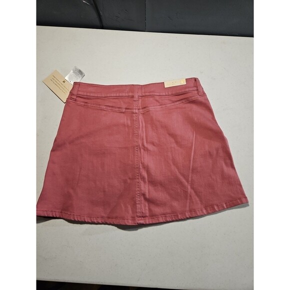 Altar'd State Skirt Button Front With‎ Pockets NWT medium Blossom Rose (A206) - Picture 5 of 8